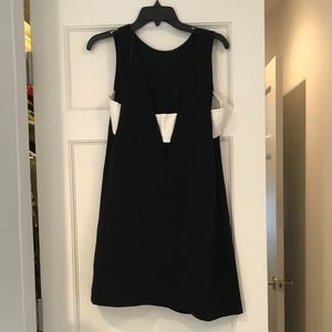 COPY - Zara Black Dress with Attached White Bande…